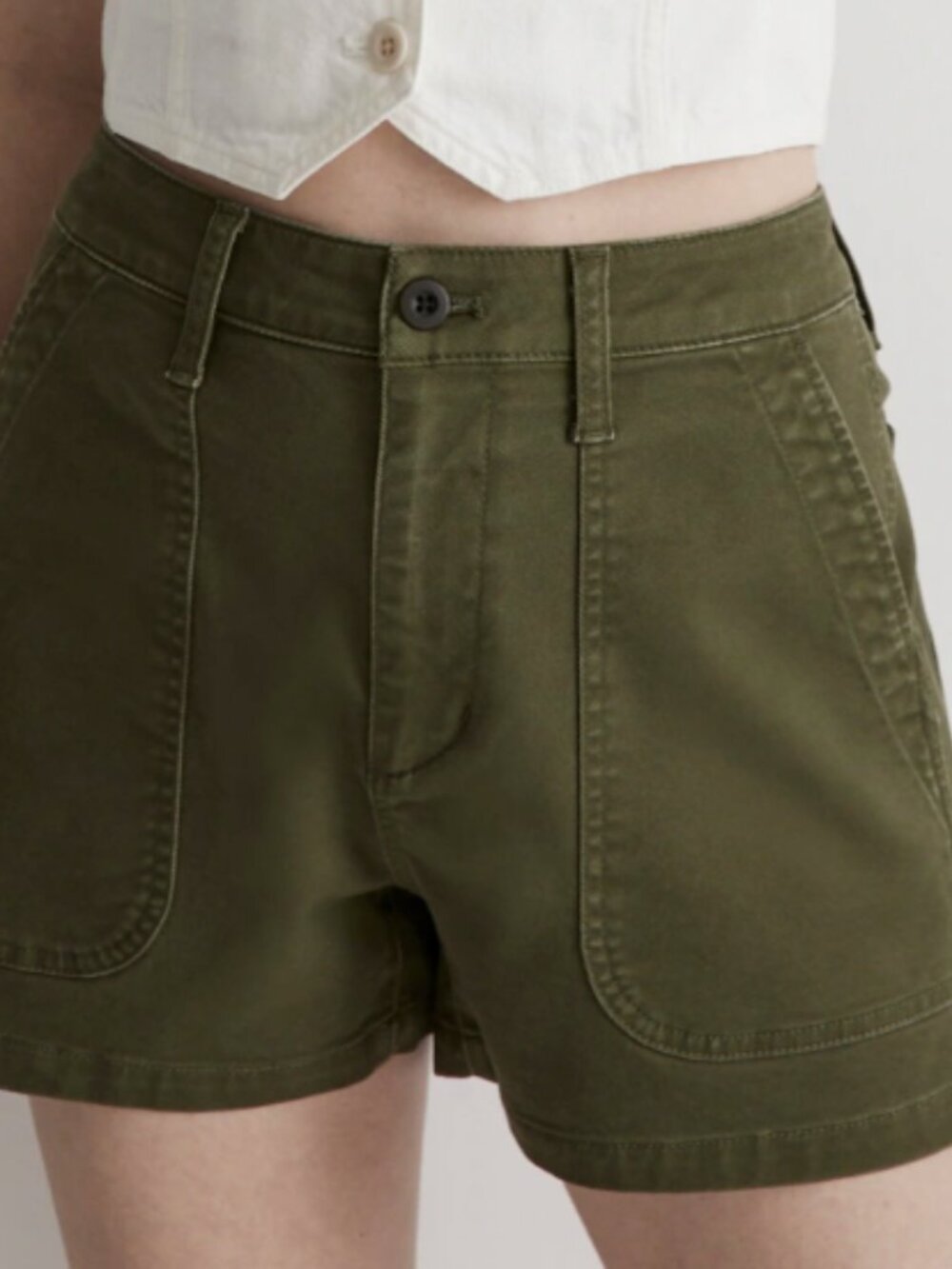 Madewell Curvy Perfect Fatigue Short Size 27